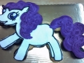 pony cupcake shape